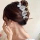 Agile butterfly clip female high-end 2025 new style back head shark clip large hair volume large hair clip