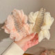 Chinese style pink flower clip women's high-end 2025 new style back head shark clip large hair clip hair accessories