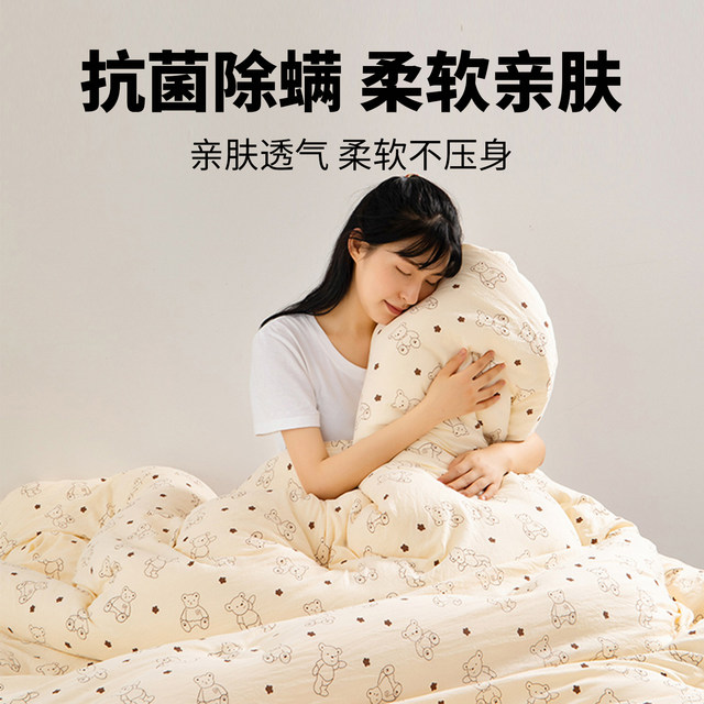 Xinjiang cotton quilt core with quilt cover spring and autumn quilt winter thickened warm quilt student dormitory single quilt