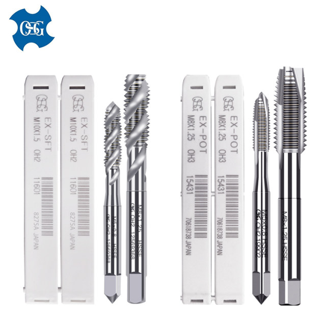 Japan imported OSG spiral tap tip tapping stainless steel special machine tap M2M3M4M5M6M8M10