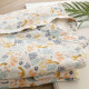 Japanese small fresh floral shirt female standing temperament of temperament cotton loose versatile long -sleeved long -sleeved printed jacket shirt