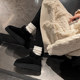 Thick-soled snow boots for women 2025 winter new style fur one-piece short-tube heightening cotton shoes waterproof plus suede bread shoes