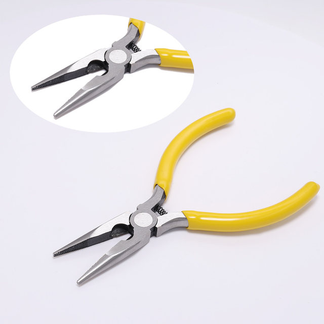 DIY jewelry accessories jewelry making wire cutters, visces, bent nose pliers, oblique cutter pliers, 5-inch mini pliers