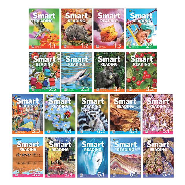 Original imported new version smart reading123 level student textbook ...