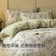 Jialiya thickened brushed four-piece set pure cotton 2025 new quilt cover bed sheet bedding three-piece set