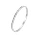 Silver titanium steel bracelet women's high-end zircon ring bracelet hand jewelry silver bracelet bracelet string bracelet new style