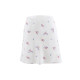 Lily Rose French white floral skirt A-line high-waisted slim print small skirt