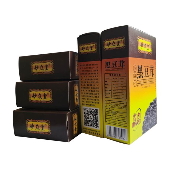 Pharmacy direct sale Miaozhongtang black bean paste genuine Tianjin black bean paste powder 100g black bean powder