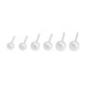 Natural freshwater pearl earrings for women 2025 new hot ear piercing earrings high-end mini small ear accessories
