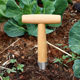 Special tool for growing vegetables, agricultural fertilization hole punch, soil hole punch, seedling transplanter, home gardening sowing and transplanting
