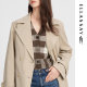 
Gliss Outlet Autumn New Belt Design Classic Short Trench Coat Women EWW343F00900