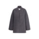 hug 2025 autumn and winter new V-neck double-sided trouser coat top