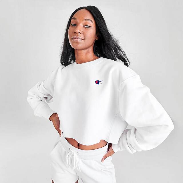 CHAMPION American version of champion sweatshirt women's short style autumn and winter new loose sports top pullover trendy collection