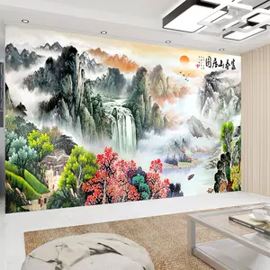 山水风景画壁纸 Top 1000件山水风景画壁纸 22年12月更新 Taobao