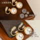 Strong light Shijia pearl ear clip without pierced mosquito coil earrings women's earrings 2025 new high-end earrings earrings