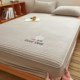 Category Aa maternal and infant grade Xinjiang 100% cotton cotton fitted sheet single piece thickened quilted 100% cotton non-slip bed cover cover for all seasons