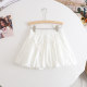 Colorful series! 2025 summer new fashionable and versatile sweet age-reducing high waist bow tied A-line skirt short skirt