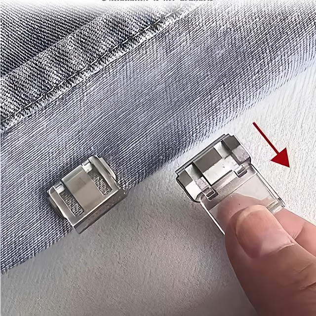 Anti-smoothing artifact of trousers legs too long and short adjust buttons for clothes, trousers pull-edge fixing clips invisible nail buttons