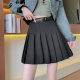 Golf sports pleated skirt for women in autumn and winter new safety pants skirt with small high waist slim A-line short skirt
