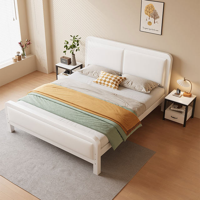 Bed 1.8 meters iron bed iron bed thickened reinforced double bed 1.5 single Nordic Internet celebrity modern simple iron frame bed