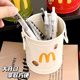 McDonald cute creative pen holder retro high-value personalized ornaments student desktop office stationery storage box