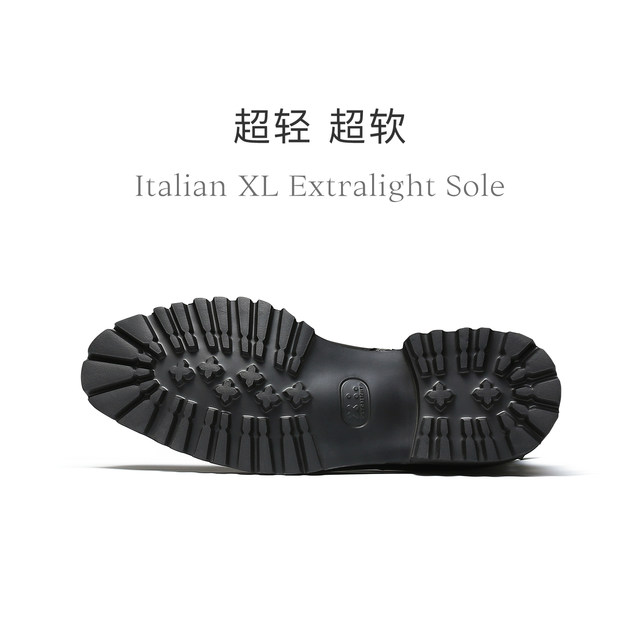 Truffaut genuine leather men's boots business casual Martin boots men's ...