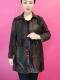 Spring and Autumn Coat Fashion Jacket Middle-aged Fat Mother's Outfit Slim Loose Ethnic Style Medium-Length Trench Coat Trend
