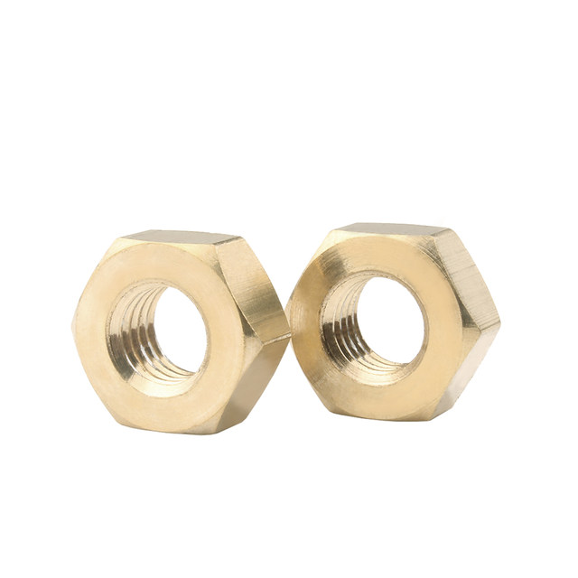 Complete collection of copper hexagonal nuts, copper nuts, brass screw caps, national standard M1.6M2M3M4M5M6M8M10M12
