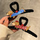 Cartoon cute apple puppy grabber female 2025 new high-end hairpin back head shark clip hairpin