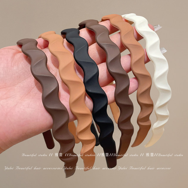 Men's special hairband for face washing, invisible, non-slip, toothed, non-slip, sports headband, large headband, hairpin headgear