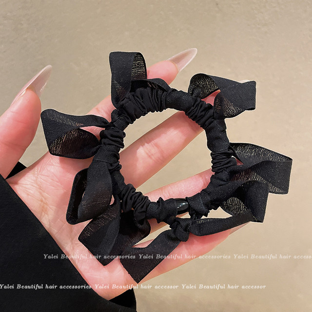 Women's high-end hair rope 2025 new high-end adult low-pony hair accessories, hair volume, hair rope, scalp