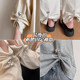 T-shirt shortening artifact clothes knotted buckles corners and hem length to short adjustment invisible fixed buckle chain magnetic buckles