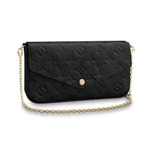 Favorite Bicolor Monogram Empreinte Leather in Black - Handbags M45859, L*V