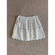 Lace butt curtain for women in autumn and winter 2025 spring new product layered dress with skirt curtains fashionable white lace skirt