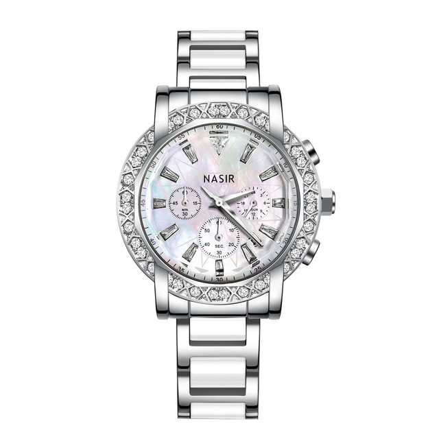 NASIR ceramic women's watch women's light luxury niche girls' watch mechanical genuine women's watch brand mechanical watch
