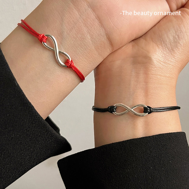 Tan Jianci's same Mobius Ring Bracelet 2025 new style couples best friend gives boyfriend and girlfriend 520 bracelet