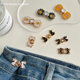 Jeans waist buttons, pants waist circumference is smaller, fixed tightening artifact, skirt, invisible button adjustment clamp