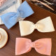 Super large bow hair clip female back head plate to grab the summer sweet girl half -tie duckbill clip card hair card
