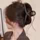 Coffee large size women's new hair clips for 2025 hairpin back head tray hair volume shark clip hairpin headdress
