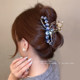 High-end crystal flash diamond clip female large-size hair clip fashionable hair shark clip hair clip back head 2025 new model