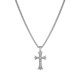 Cross pendant men's hip-hop necklace men's trendy chain accessories men's trendy brand versatile long sweater chain