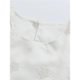 2025 spring new mid-length embroidered high-end shirt for women European round neck loose flared sleeve top