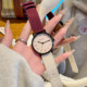 Ancora red couple watch for female students, middle and high school girls, ins style, niche girls who only watch the time and have good looks