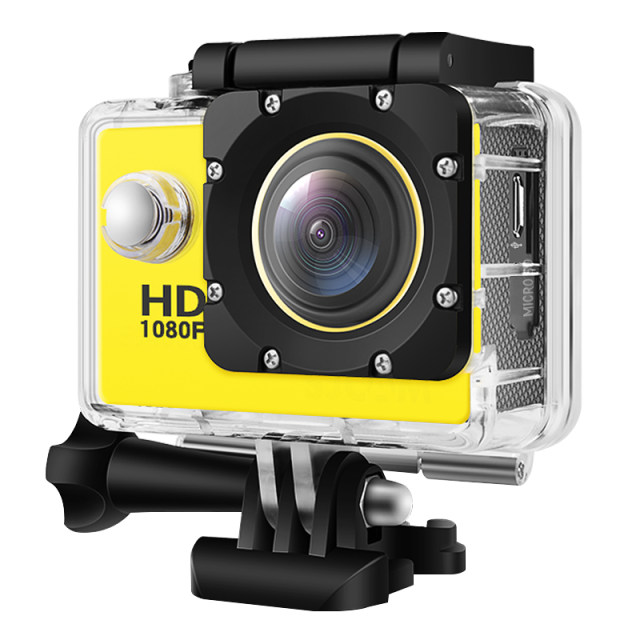 Motorcycle bicycle helmet cycling recorder diving sports camera HD waterproof digital camera