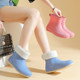 New water shoes, comfortable, fashionable and versatile, short-cut, low-cut, stylish rain boots, casual rain boots, warm, non-slip, waterproof rubber shoes