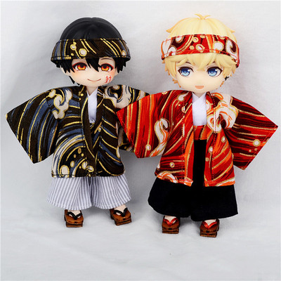 taobao agent OB11 baby clothes Japanese -style kimono men's and women's set 12 points BJD doll clothes GSC clay head spot