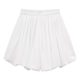 
Large size flower bud shorts white skirt pants for women, summer fat mm, small puffy skirt, high waist, flesh covering, slimming skirt