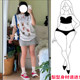 Gray sweat skirt sports skirt for women in summer large size high waist slim small A-line hip skirt casual short skirt

