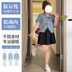 
Large size white cake skirt summer high waist A-line skirt for women fat mm belly-covering and making small puffy short skirt