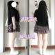 
Korean floral skirt for women in summer large size high waist A-line fluffy skirt for ruffled edges covering hips to make them look slim cake skirt